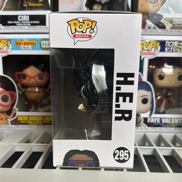Funko POP! Rocks H.E.R. with Guitar Music Figure #295! - Picture 3 of 7